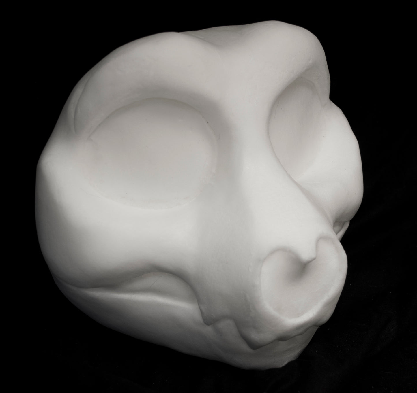 Toony Skull soft foam head base for costumes, mascots and fursuits.