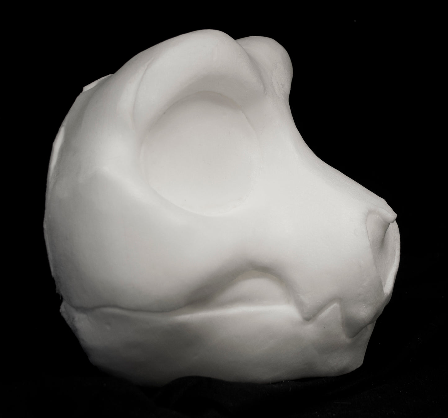 Toony Skull soft foam head base for costumes, mascots and fursuits.