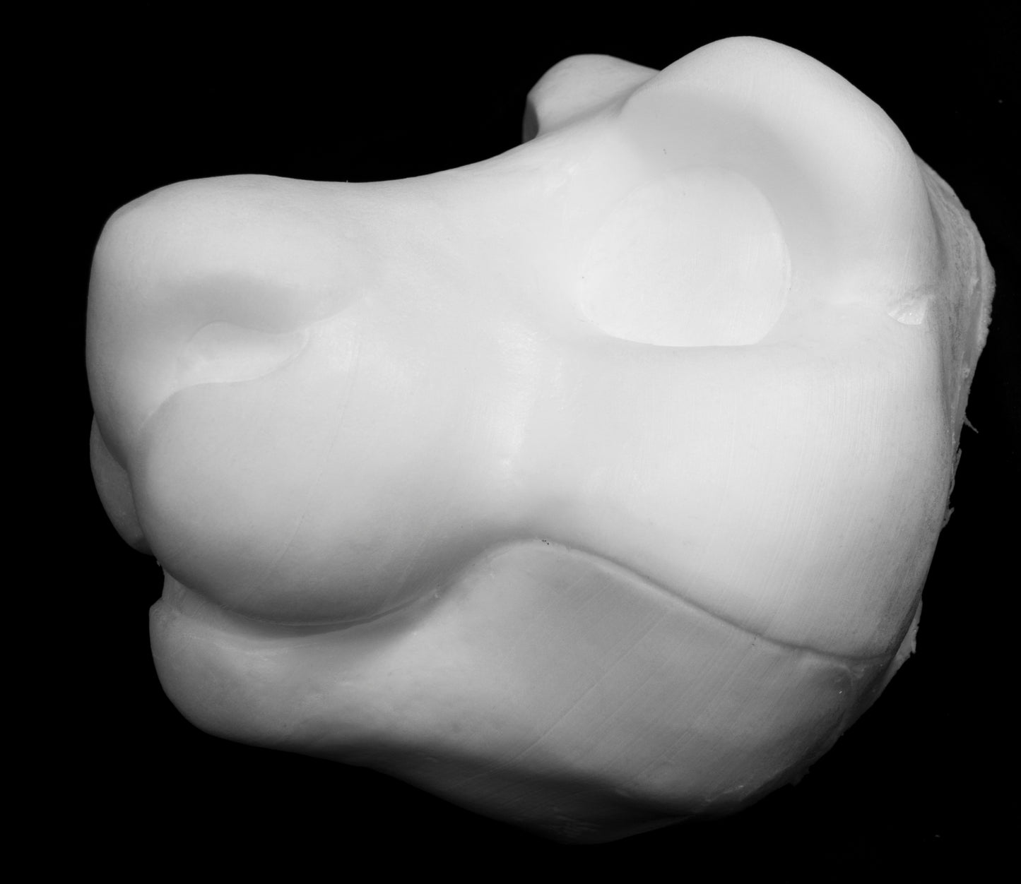 Drekkubus / Rabbit soft foam head base for costumes, mascots and fursuits.