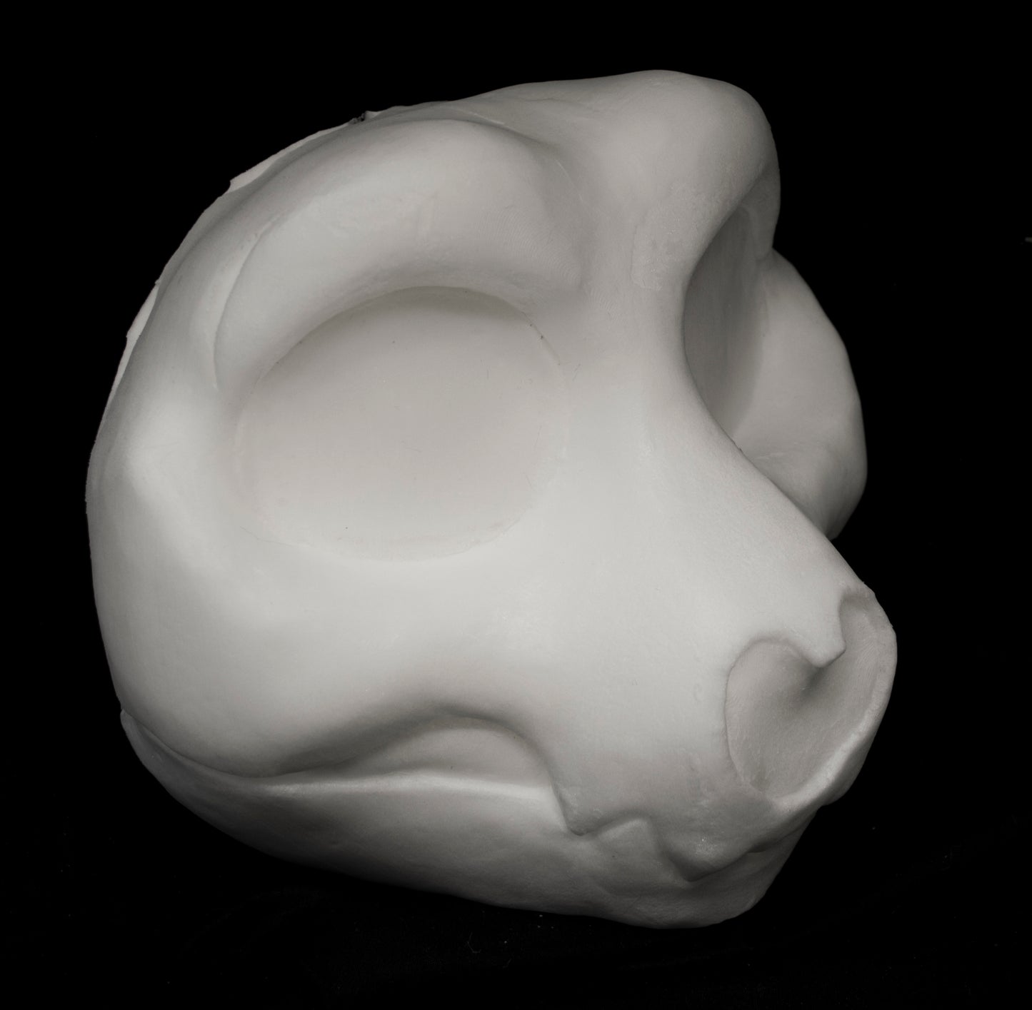 Toony Skull soft foam head base for costumes, mascots and fursuits.