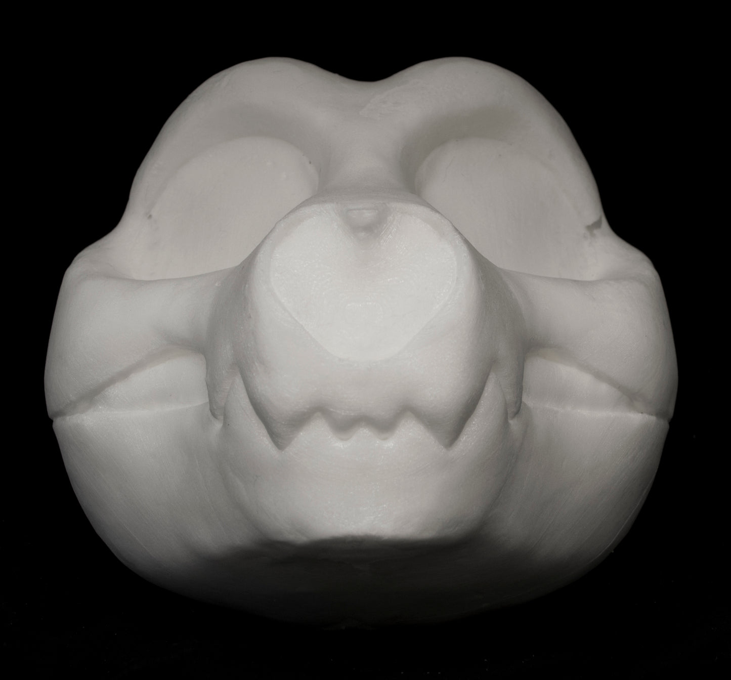 Toony Skull soft foam head base for costumes, mascots and fursuits.