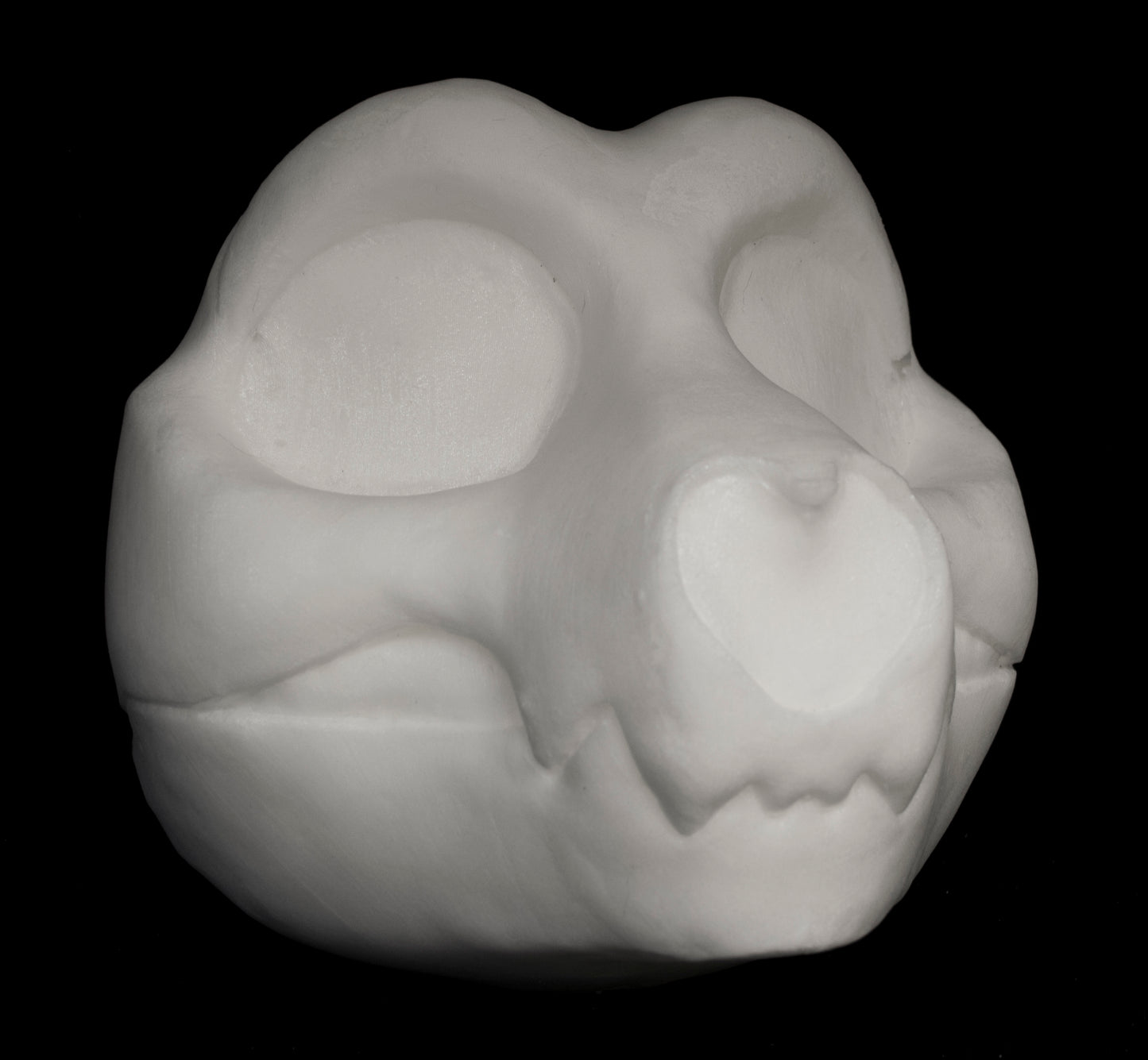 Toony Skull soft foam head base for costumes, mascots and fursuits.