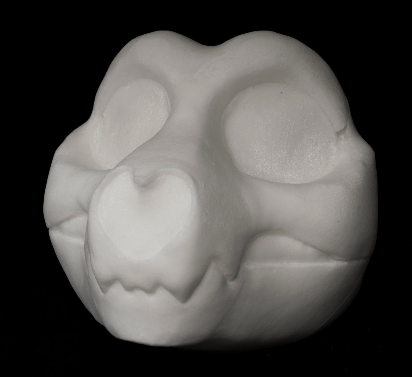 Toony Skull soft foam head base for costumes, mascots and fursuits.