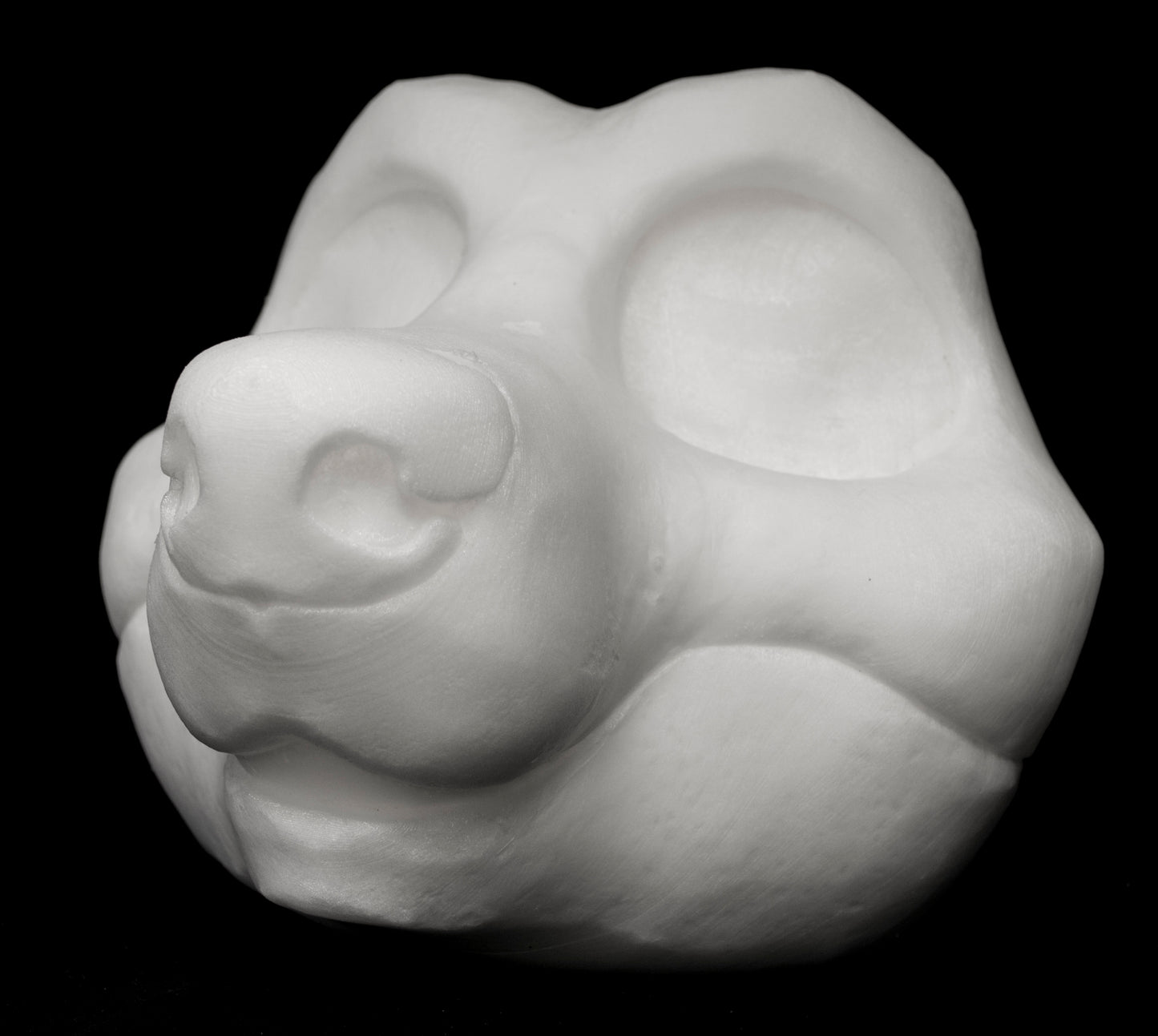 Kemono Fox/Canine soft foam head base for costumes, mascots and fursuits.