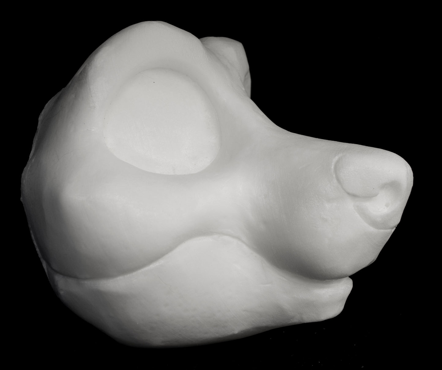 Kemono Fox/Canine soft foam head base for costumes, mascots and fursuits.