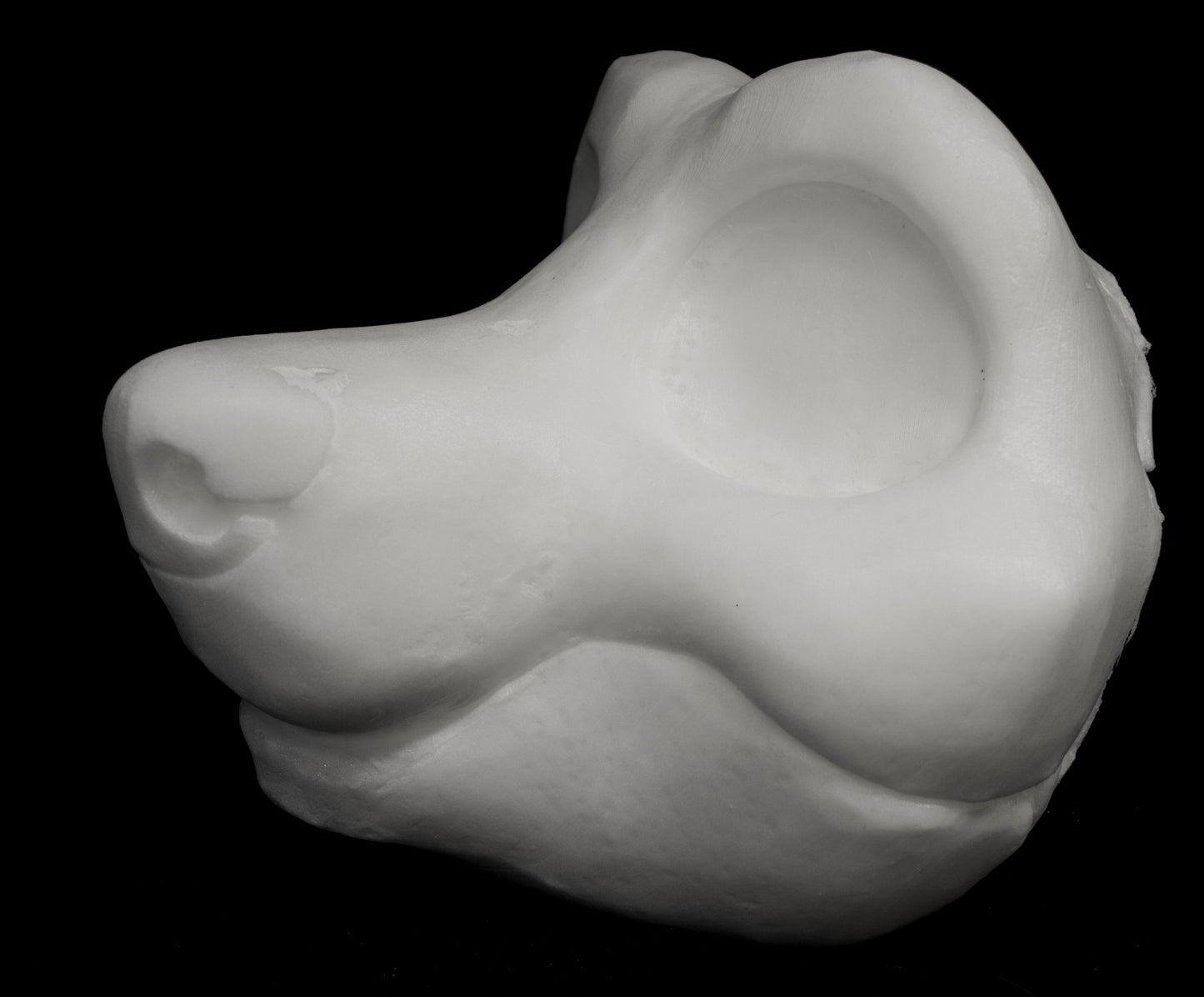 Kemono Fox/Canine soft foam head base for costumes, mascots and fursuits.
