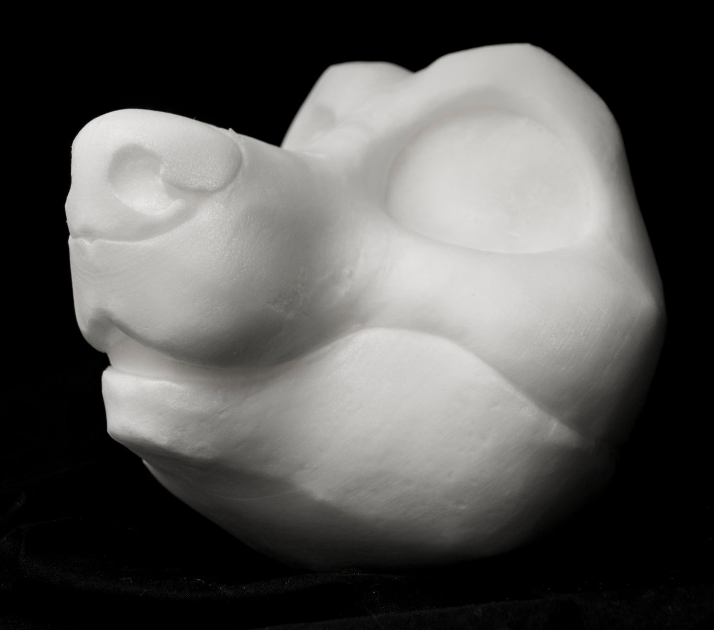 Kemono Fox/Canine soft foam head base for costumes, mascots and fursuits.