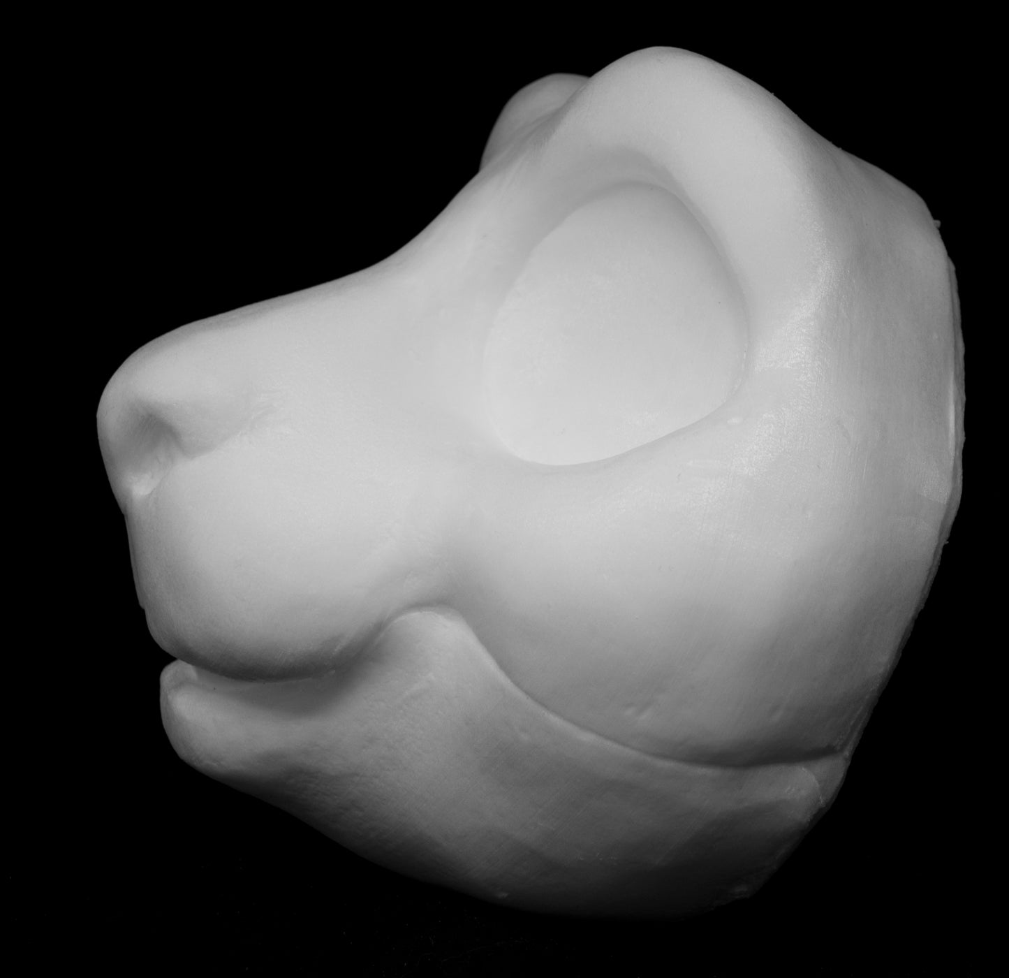Kemono Monkey / small critter soft foam head base for costumes, mascots and fursuits.