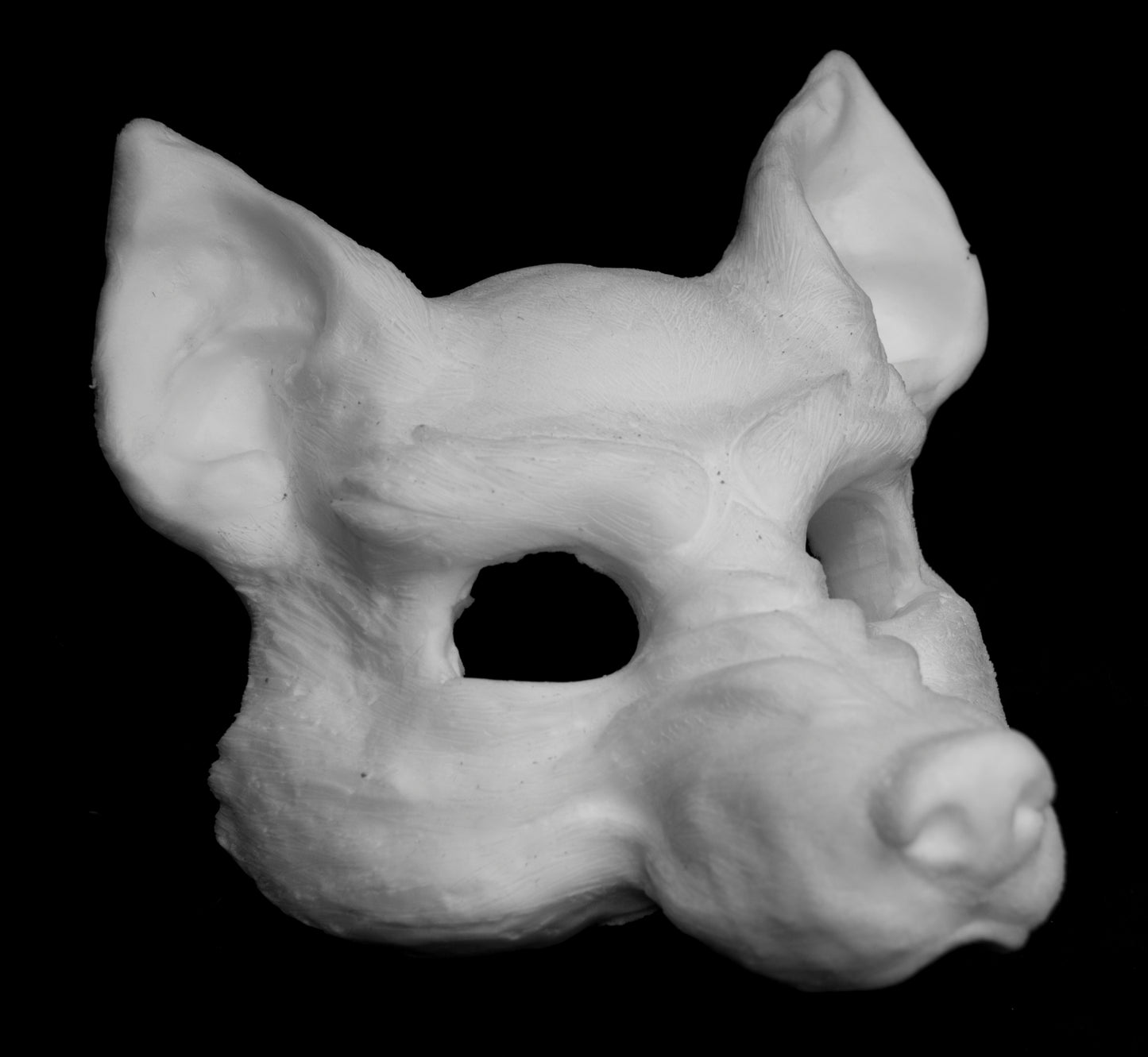 Werewolf Mask for LARP, soft foam