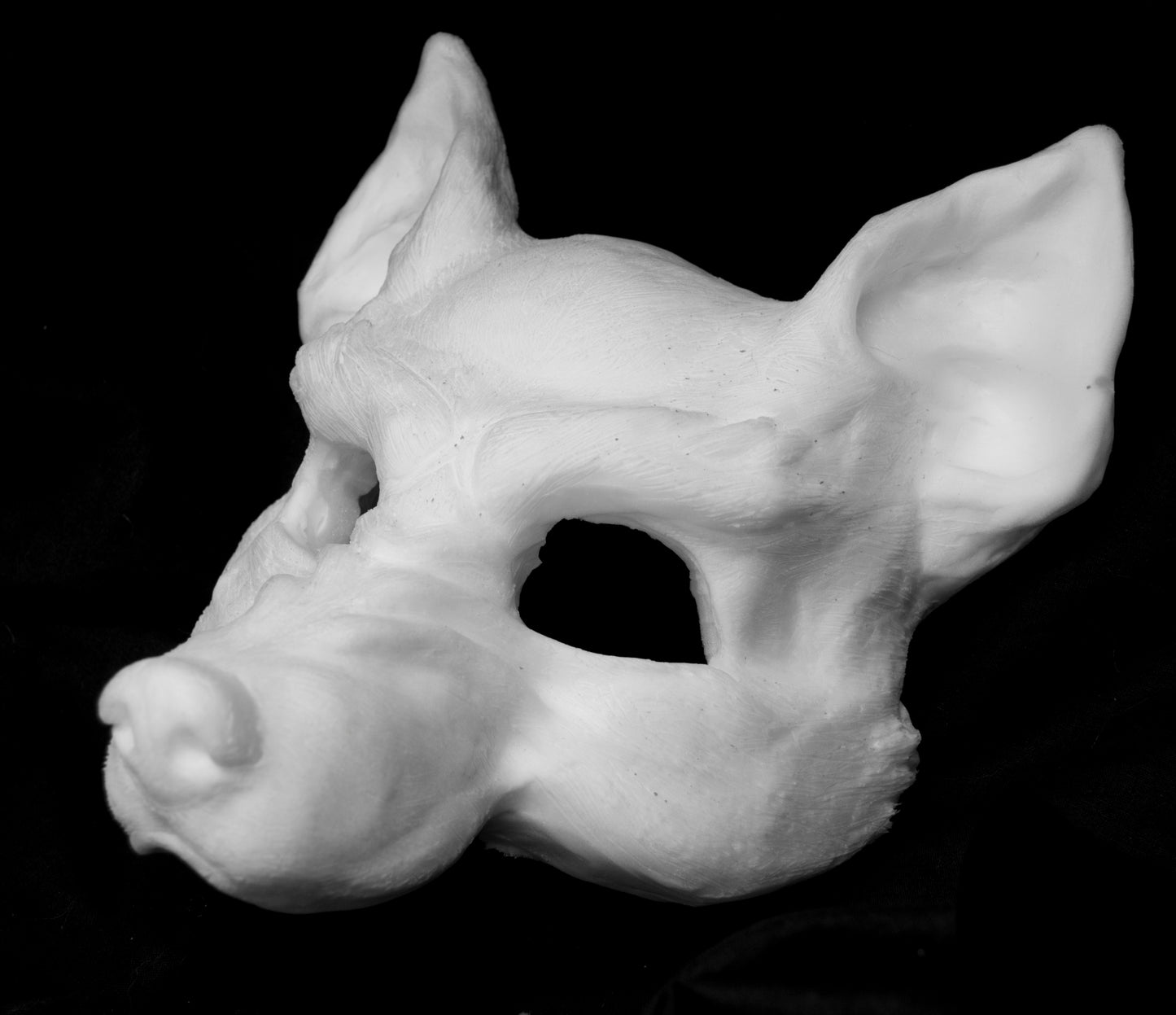 Werewolf Mask for LARP, soft foam