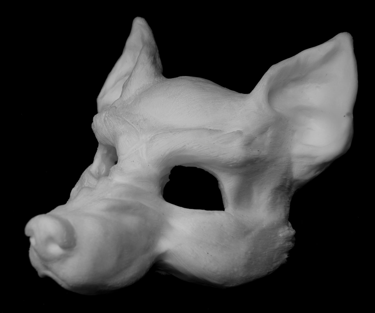 Werewolf Mask for LARP, soft foam