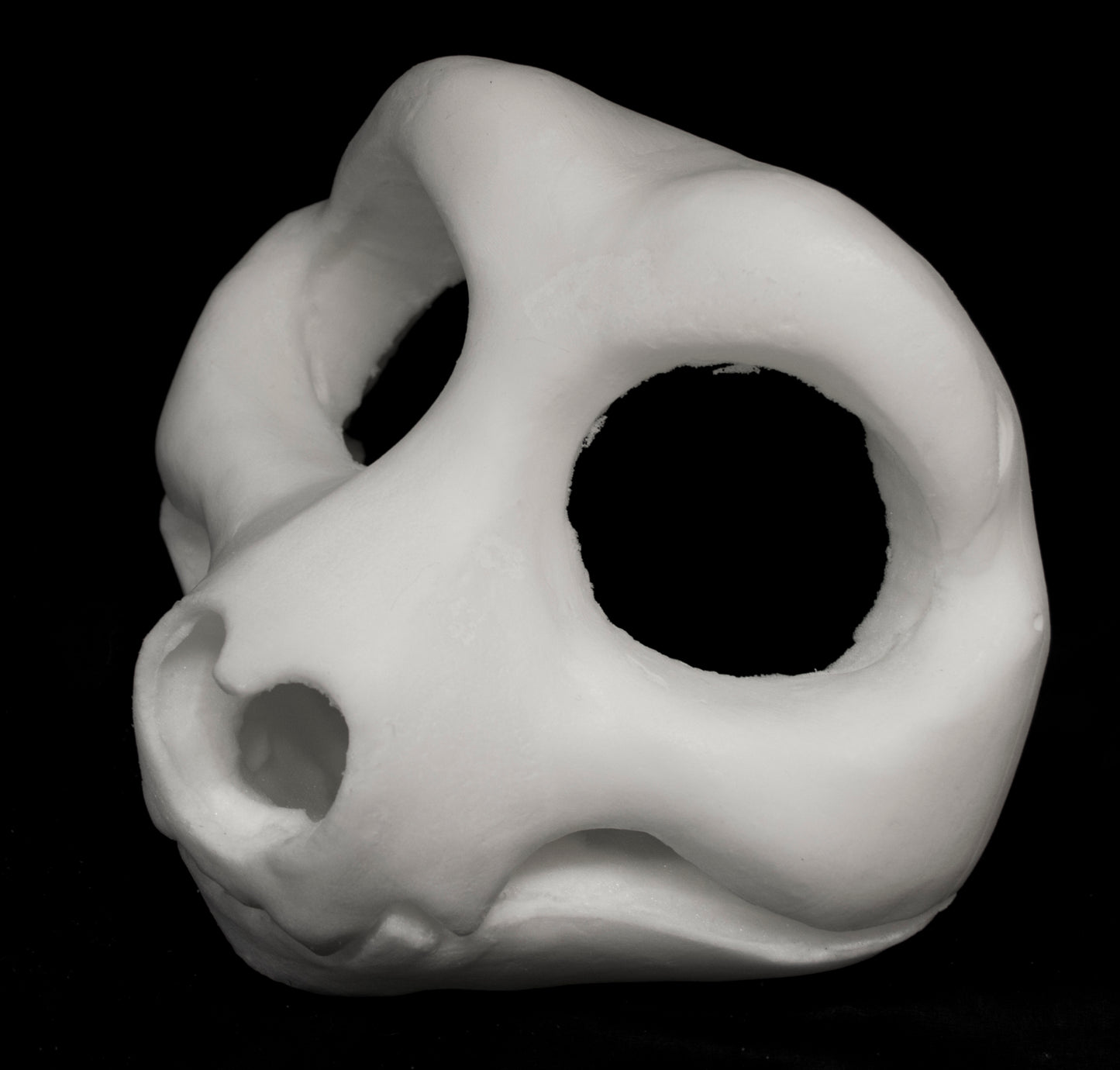 Toony Skull soft foam head base for costumes, mascots and fursuits.