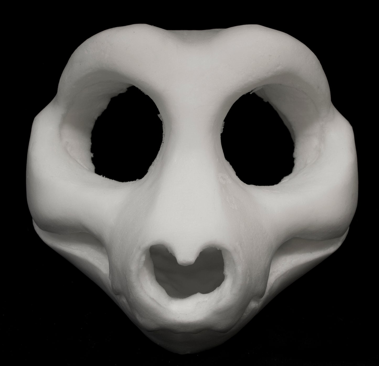 Toony Skull soft foam head base for costumes, mascots and fursuits.