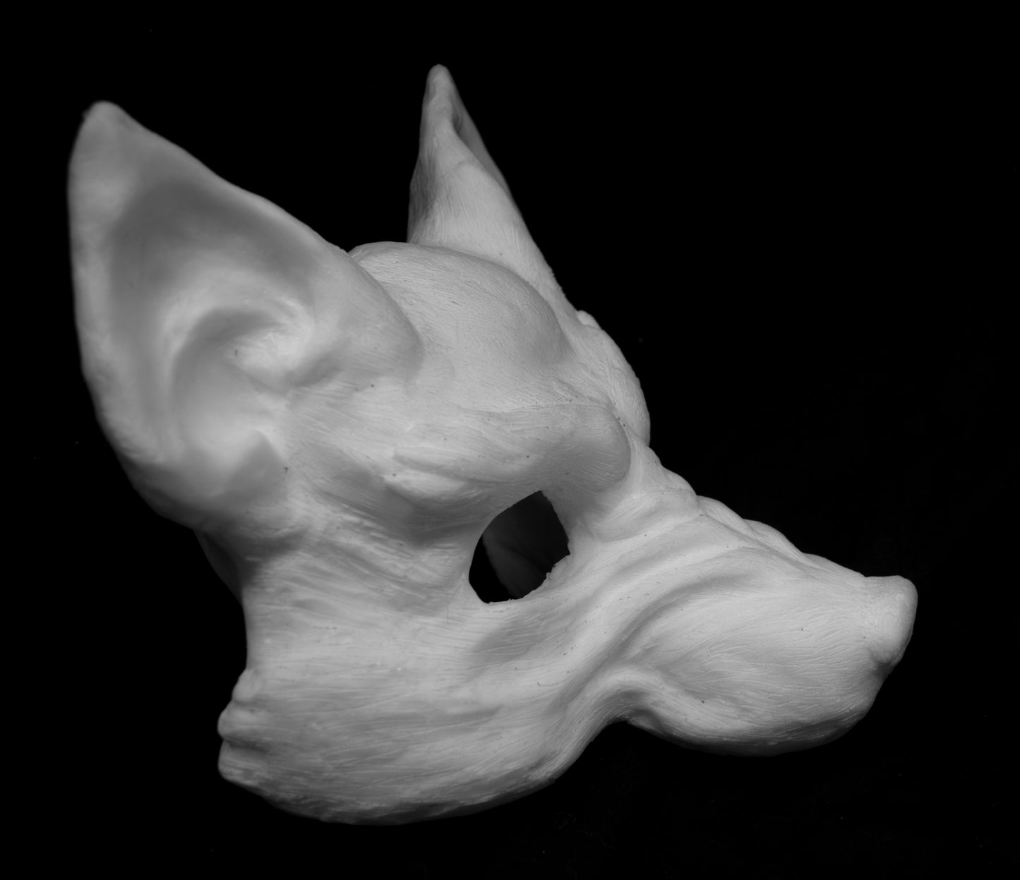Werewolf Mask for LARP, soft foam