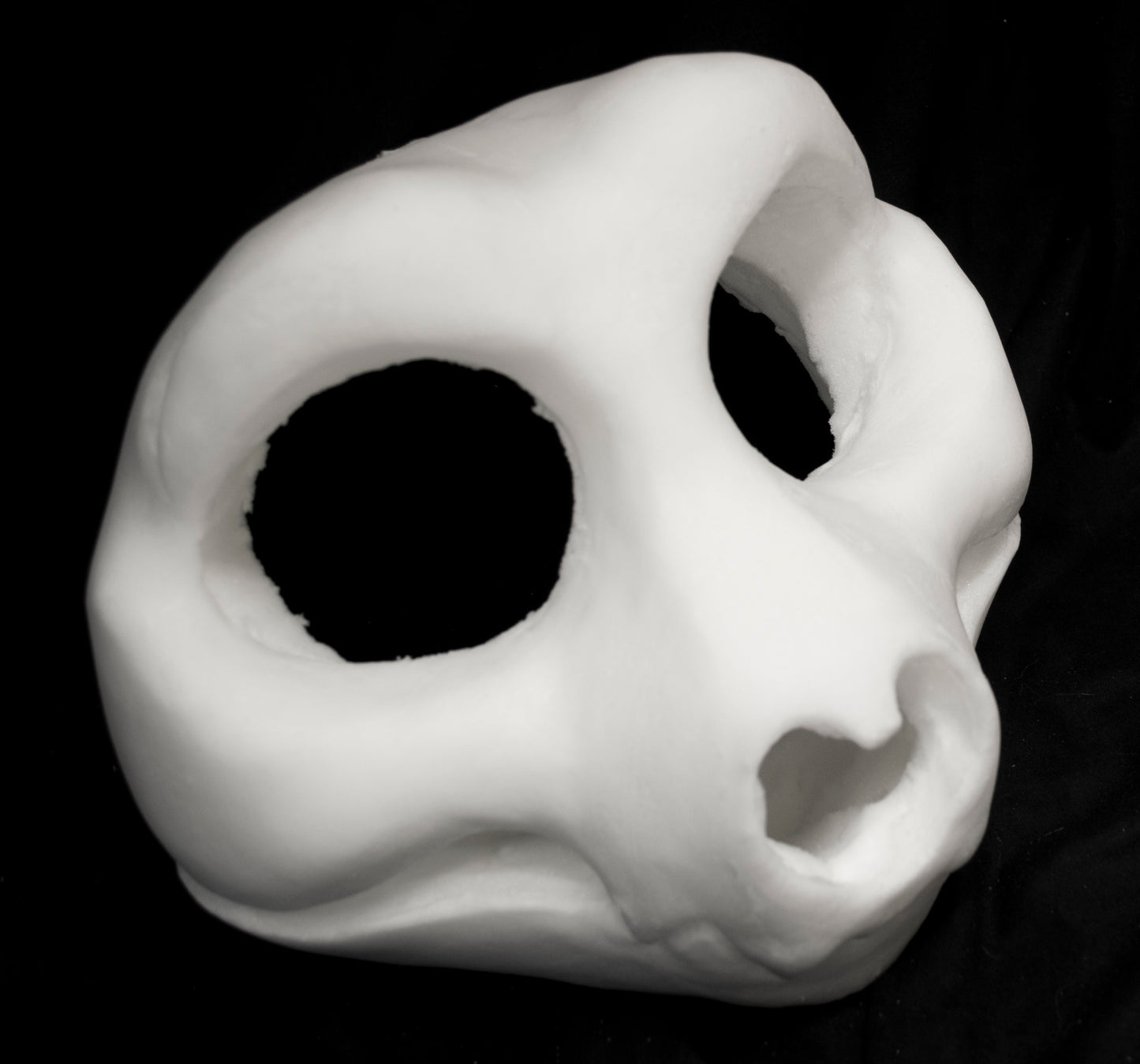 Toony Skull soft foam head base for costumes, mascots and fursuits.
