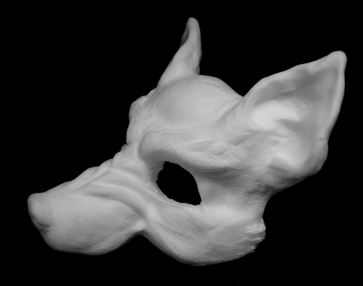 Werewolf Mask for LARP, soft foam