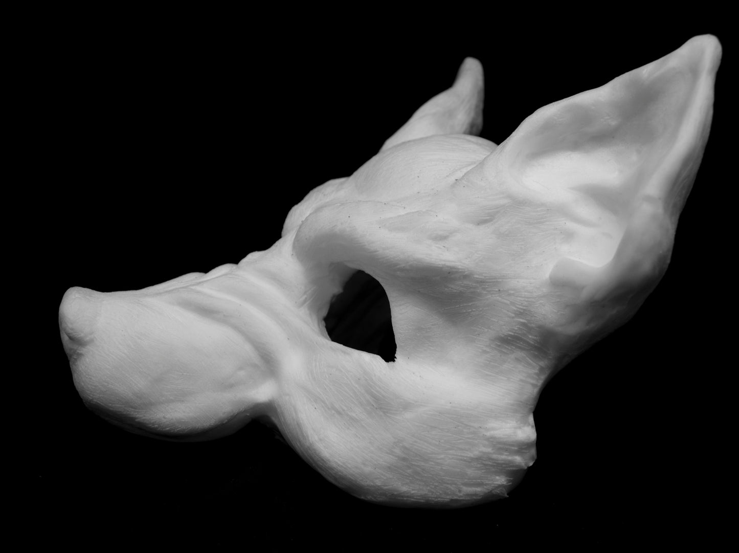 Werewolf Mask for LARP, soft foam