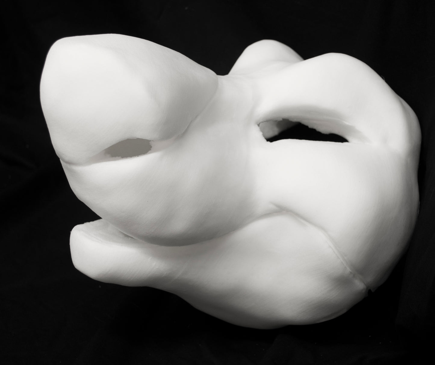 Manokit soft foam head base for costumes, mascots and fursuits.