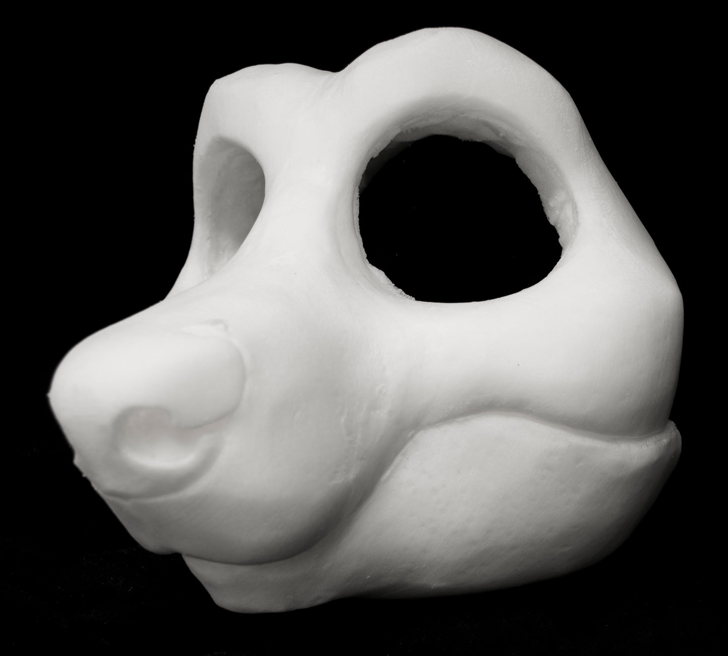 Kemono Fox/Canine soft foam head base for costumes, mascots and fursuits.