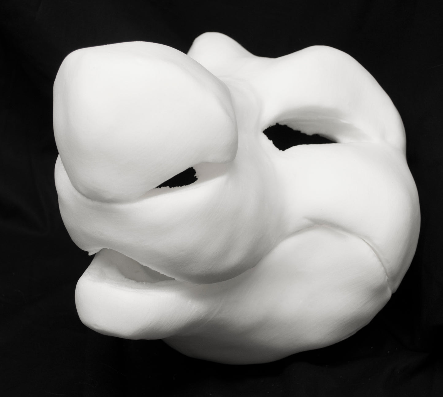 Manokit soft foam head base for costumes, mascots and fursuits.