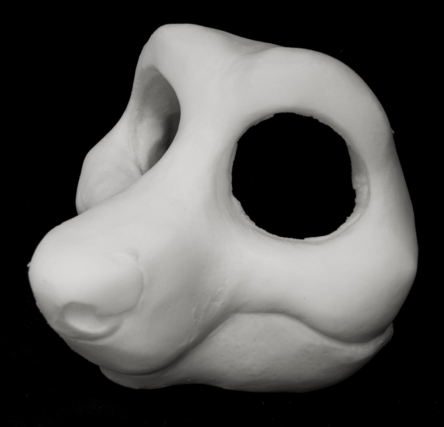 Kemono Fox/Canine soft foam head base for costumes, mascots and fursuits.