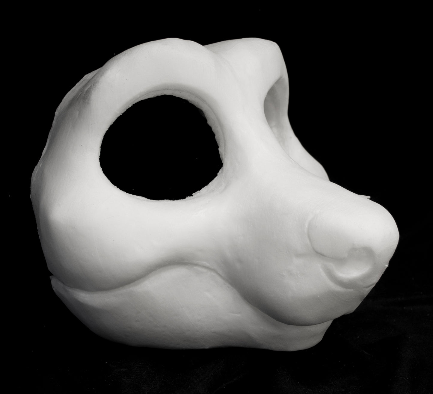 Kemono Fox/Canine soft foam head base for costumes, mascots and fursuits.