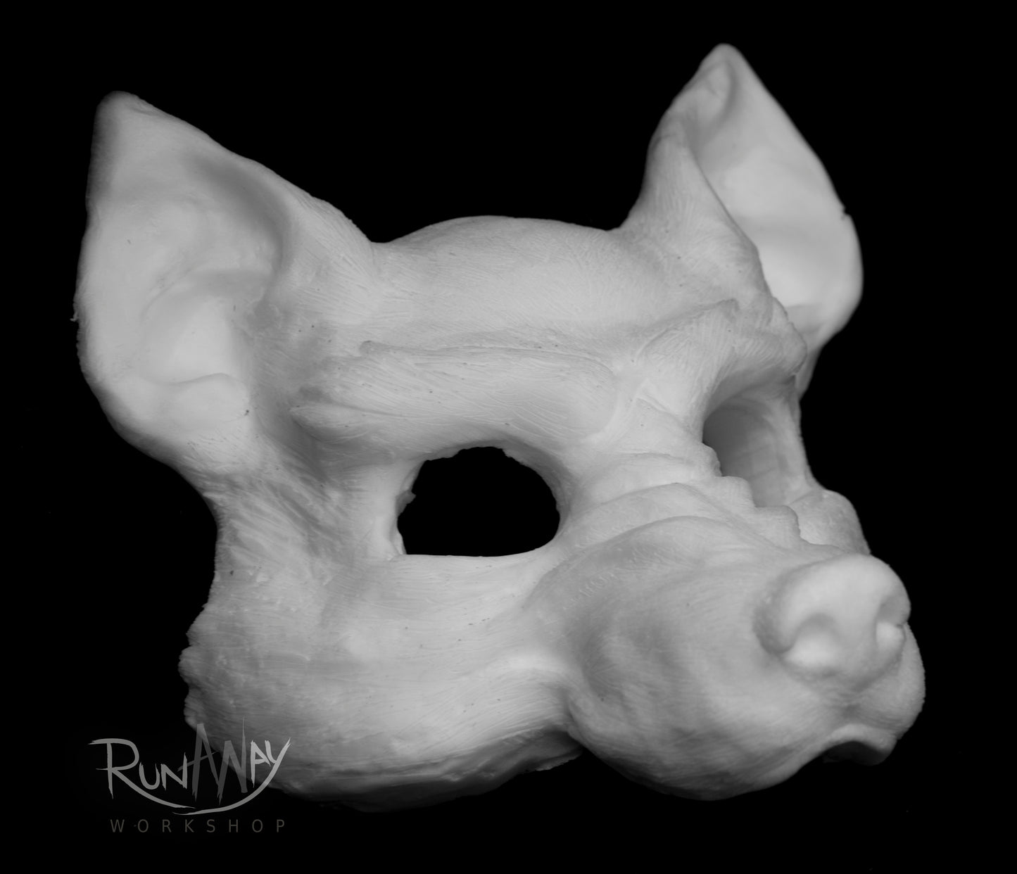 Werewolf Mask for LARP, soft foam