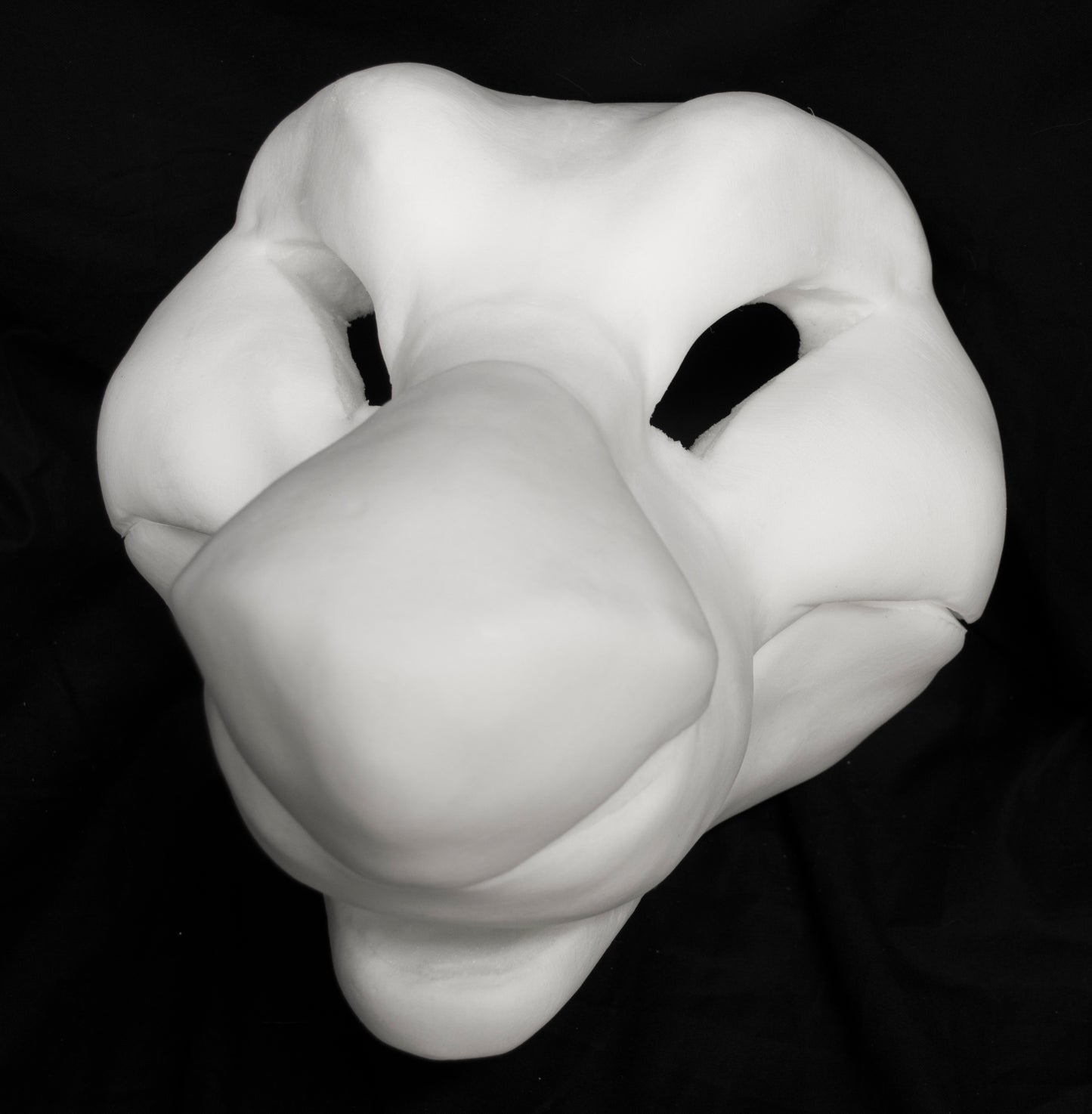 Manokit soft foam head base for costumes, mascots and fursuits.