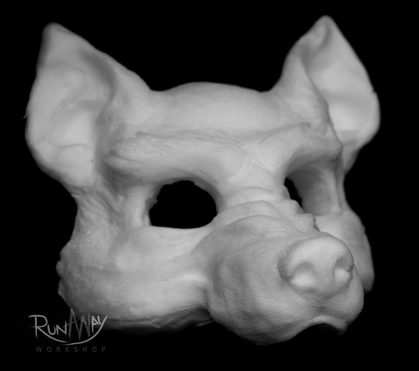 Werewolf Mask for LARP, soft foam