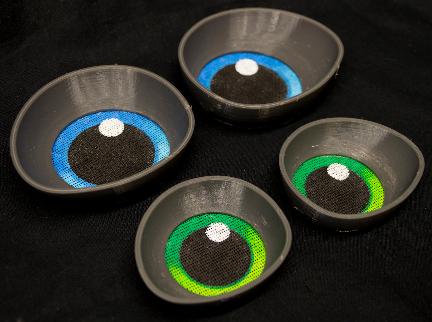 Custom painted Toony eyes for costumes, (regular and large options) fursuits and mascots (1 pair) Waterproof