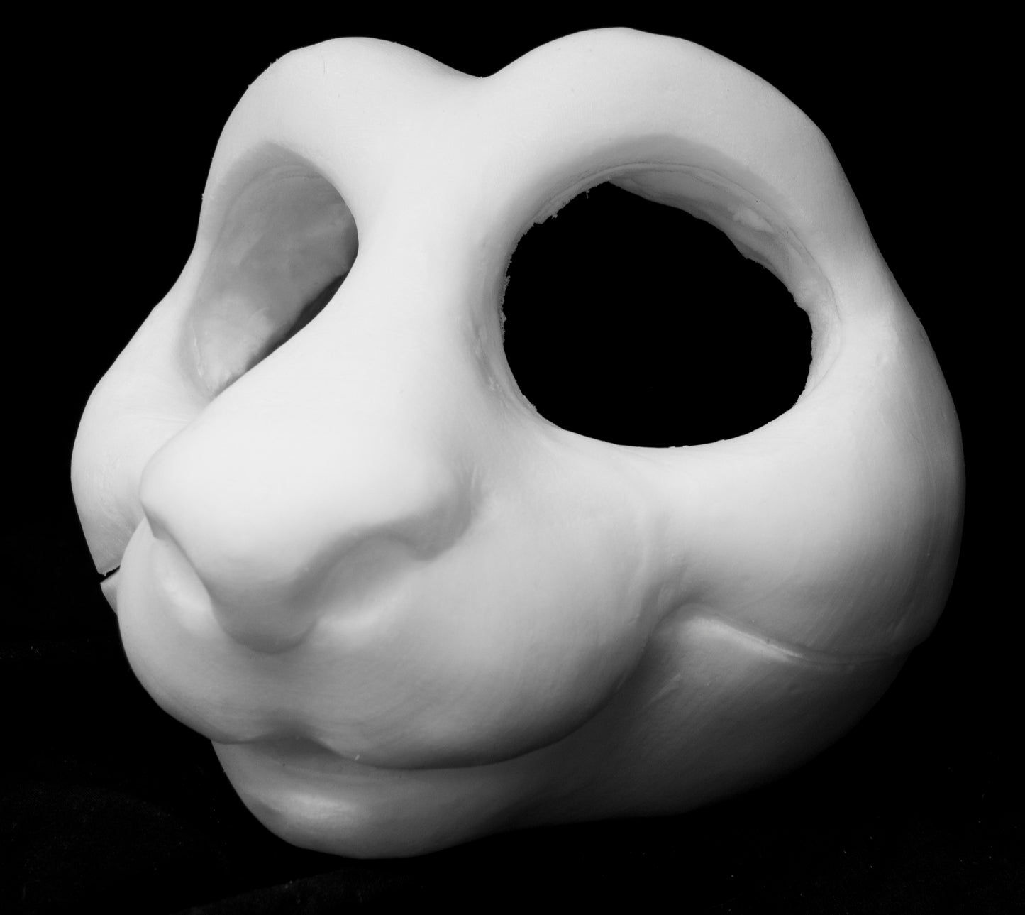 Kemono Monkey bundle deal: cut and carved head base, Eyes and Feet padding, for costumes mascots and fursuits.