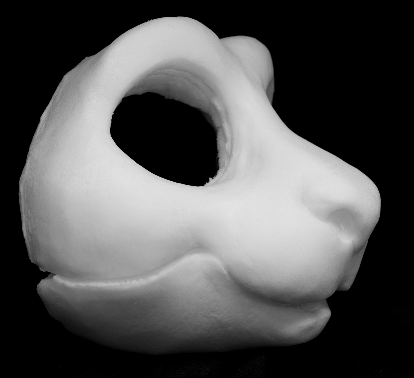 Kemono Monkey / small critter soft foam head base for costumes, mascots and fursuits.