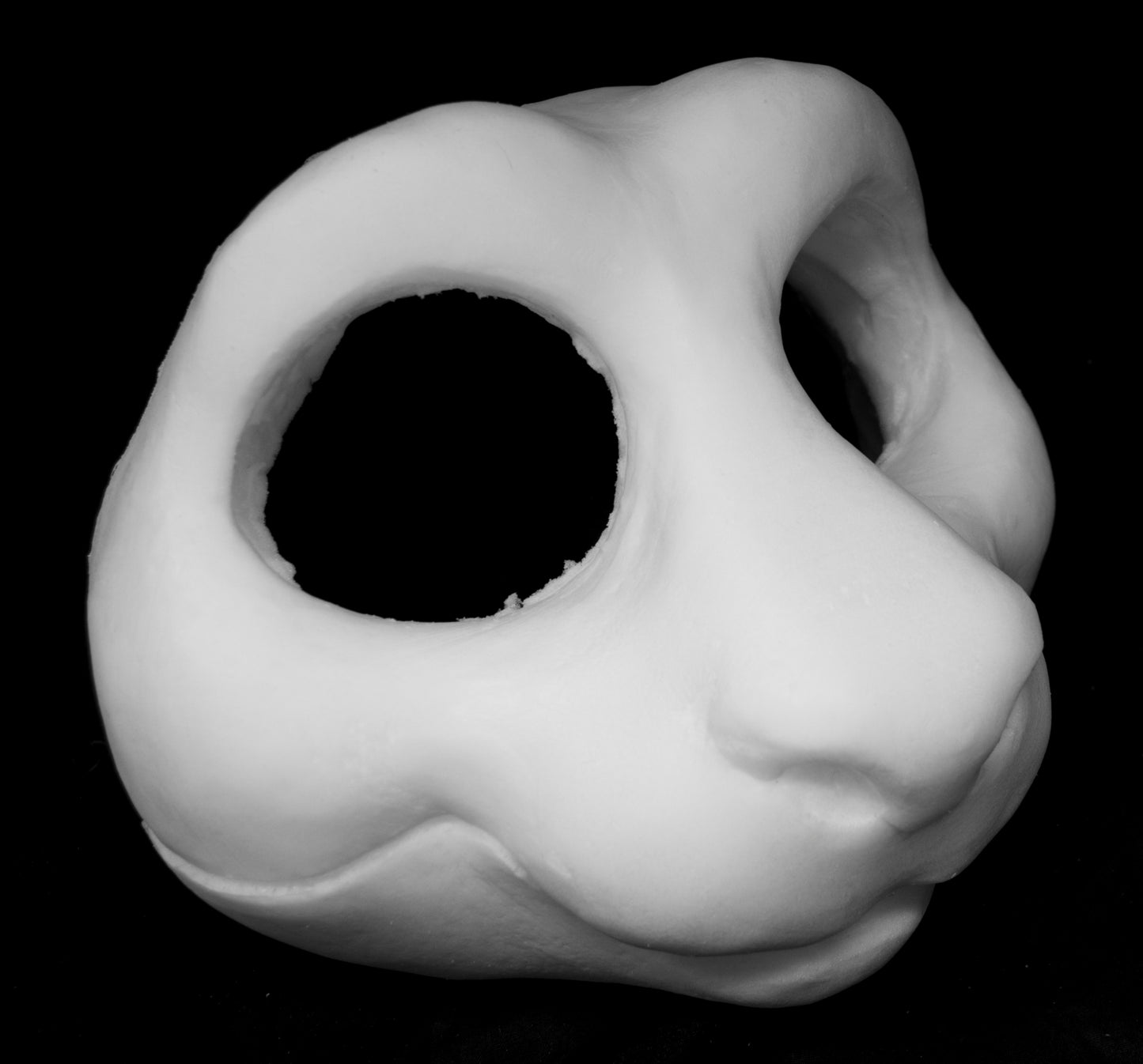 Kemono Monkey / small critter soft foam head base for costumes, mascots and fursuits.