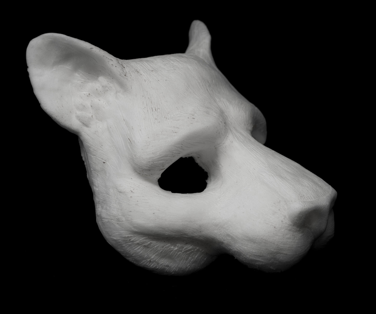 Feline Mask for LARP, soft foam for safe combat