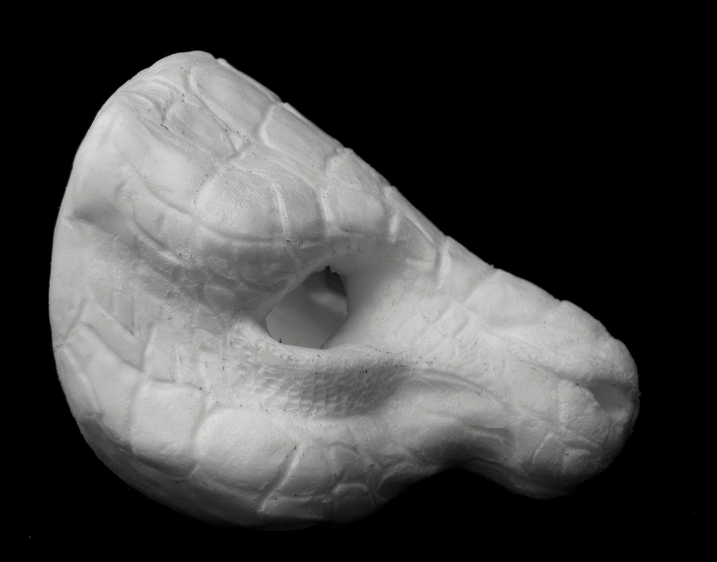 Dragon / Reptilian Mask for LARP, soft foam for safe combat