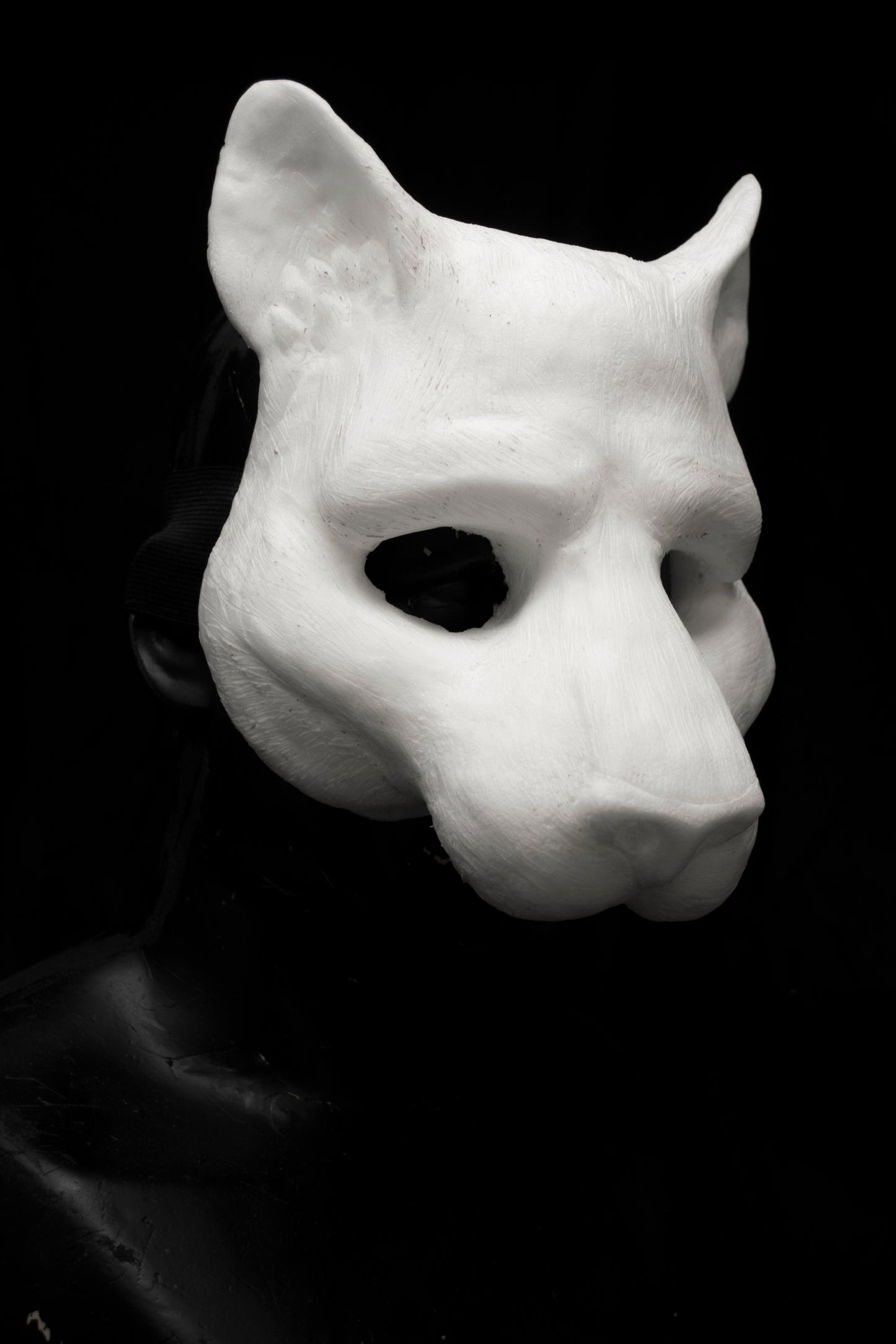 Feline Mask for LARP, soft foam for safe combat