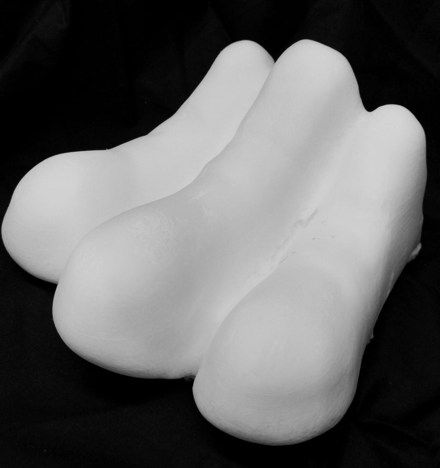 Three toe paw padding for costumes, mascots and fursuits