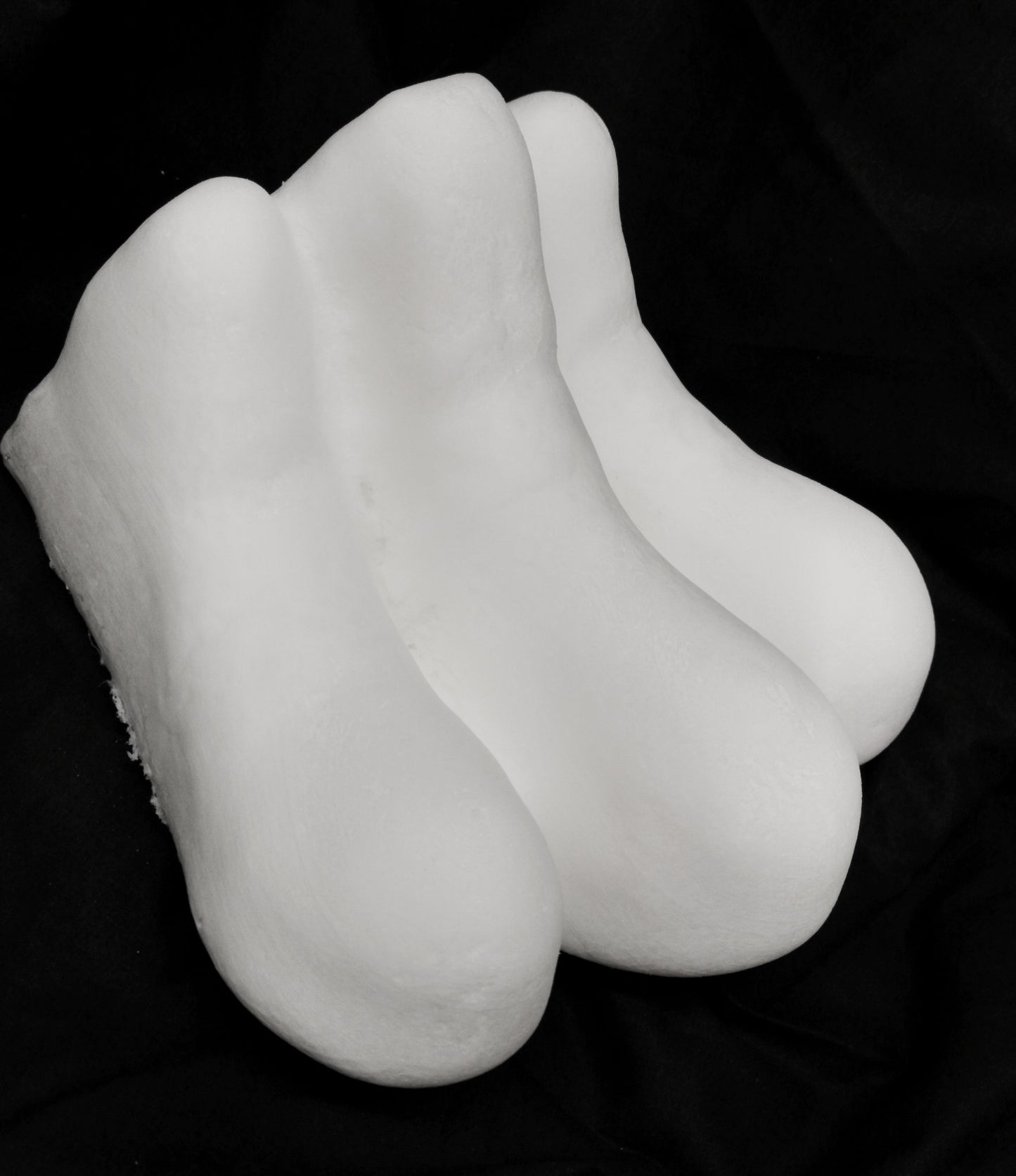 Three toe paw padding for costumes, mascots and fursuits