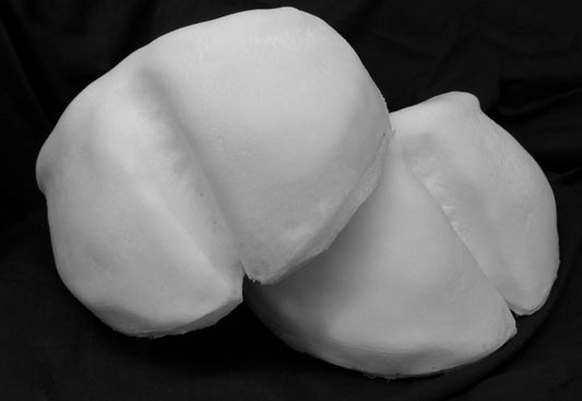 Cleft hoof Foam paw, toe padding, to make feet for costumes, mascots and fursuits. (1 pair)