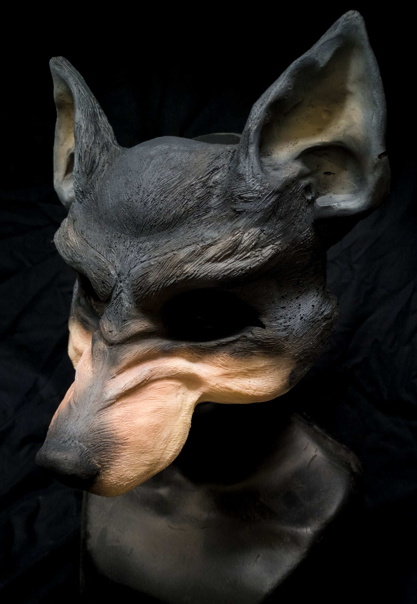 Werewolf Mask for LARP, soft foam