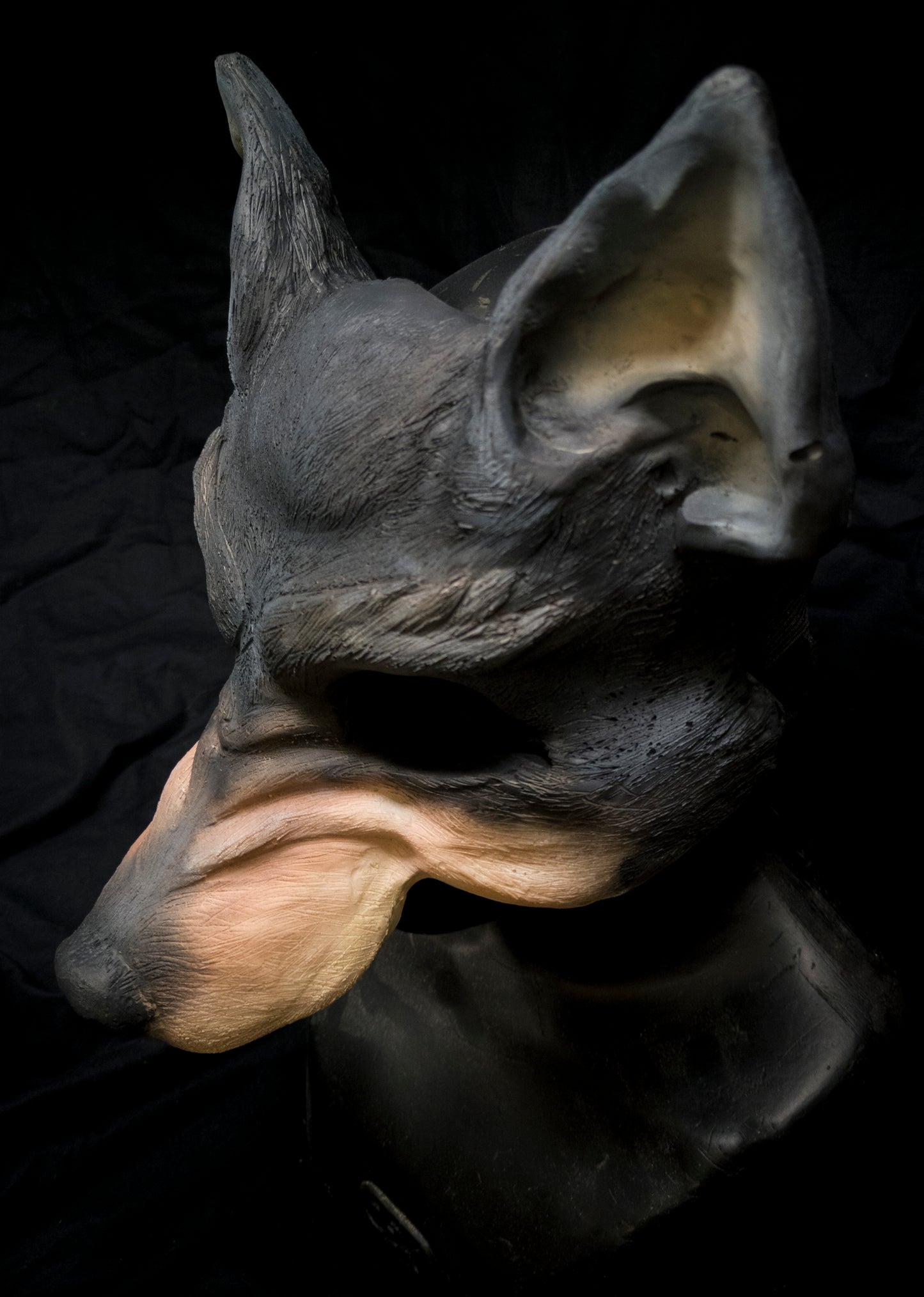 Werewolf Mask for LARP, soft foam