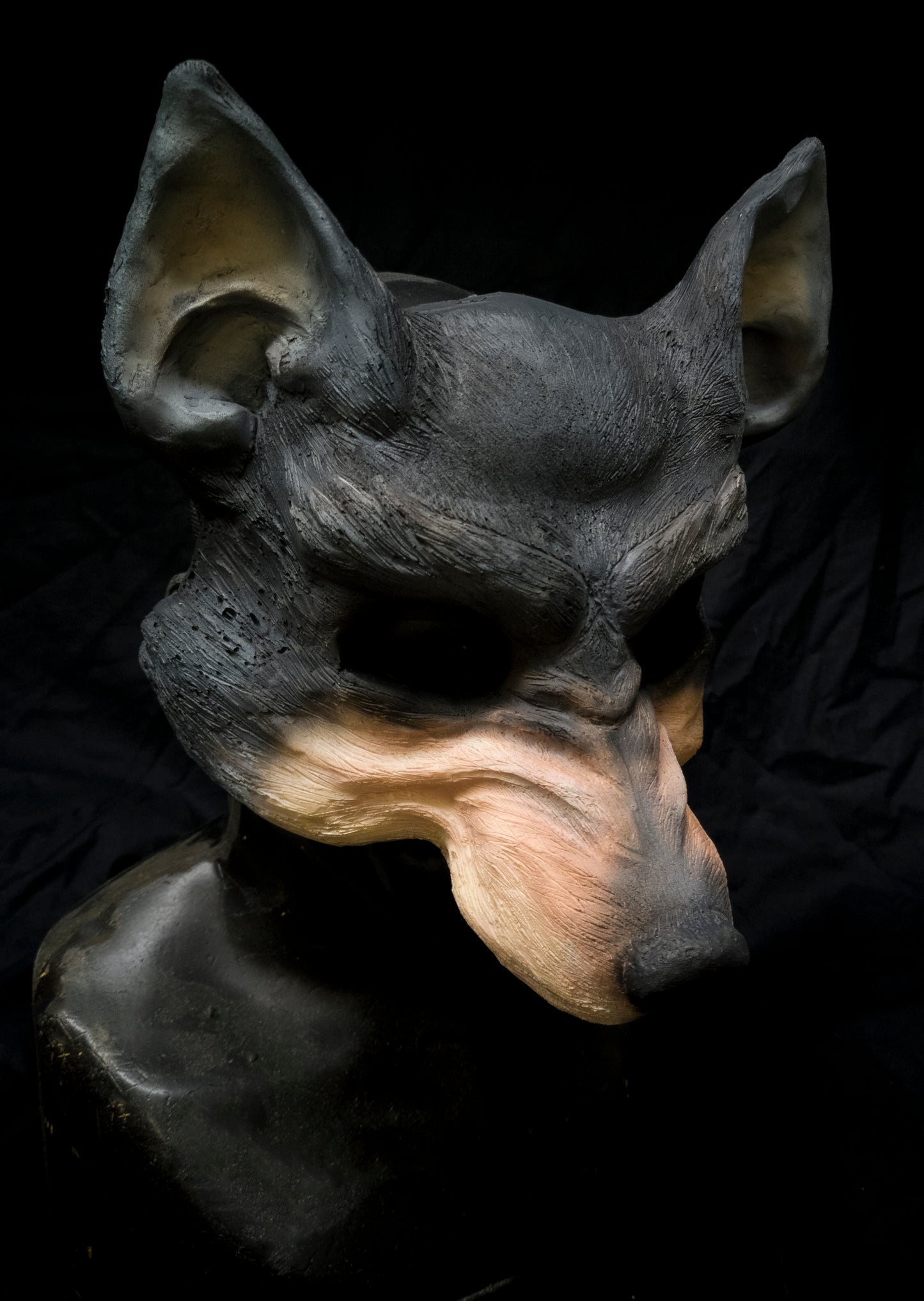 Werewolf Mask for LARP, soft foam