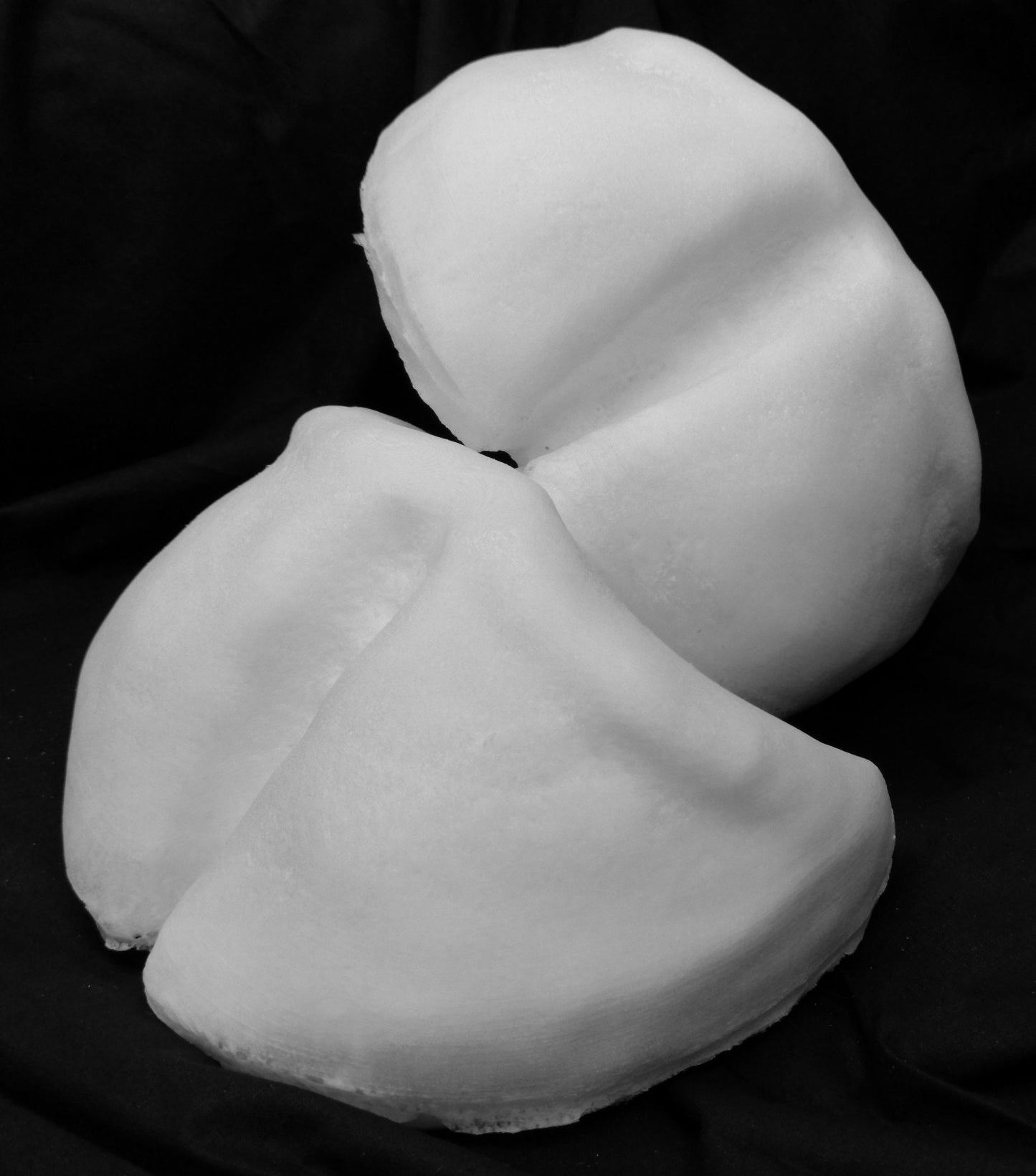 Toony demon skull bundle deal: cut and carved head base, Eyes and Feet padding, for costumes mascots and fursuits.