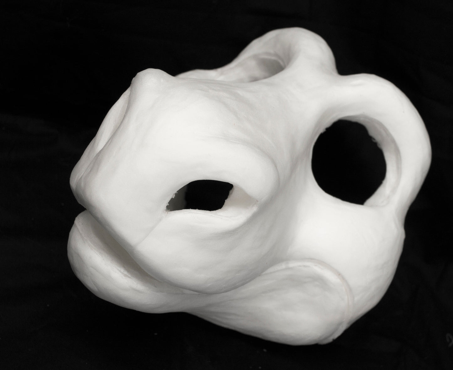 Raptor/dragon bundle deal: cut and carved head base, Eyes and Feet padding, for costumes mascots and fursuits.