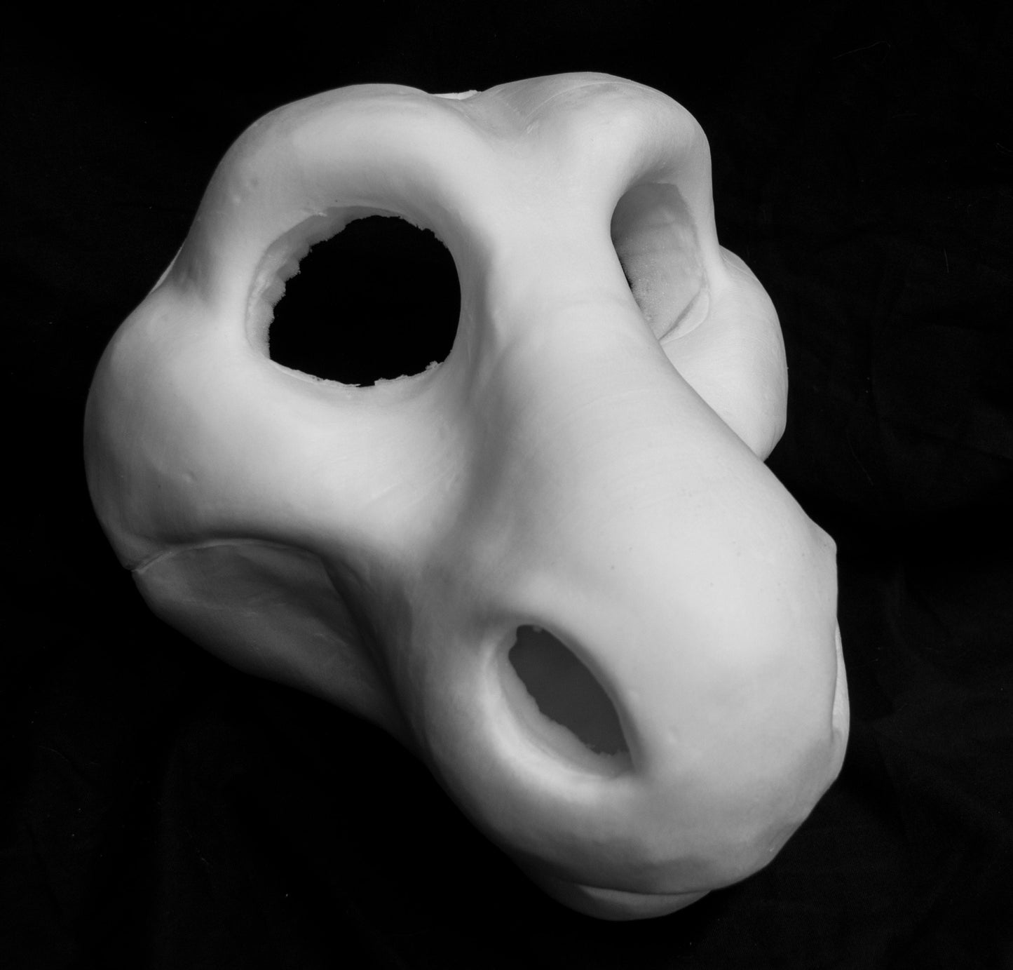 Angel dragon bundle deal: cut and carved head base, Eyes and Feet padding, for costumes mascots and fursuits.