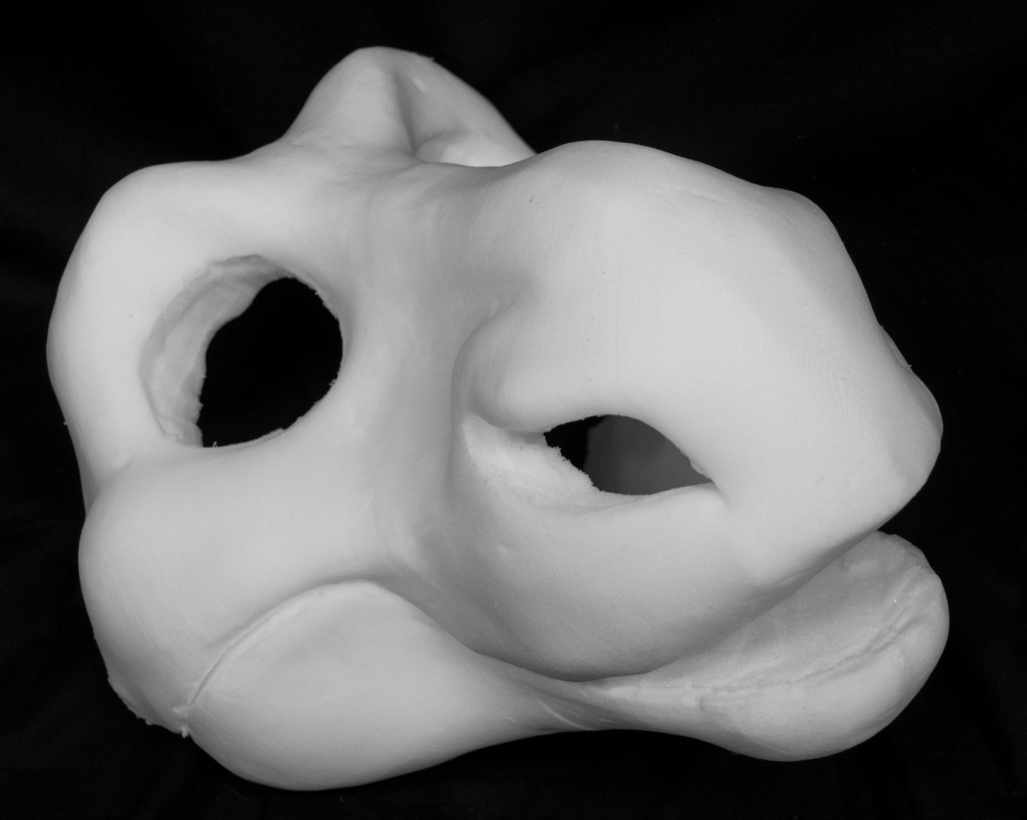 Dragon bundle deal: cut and carved head base, Eyes and Feet padding, for costumes mascots and fursuits.