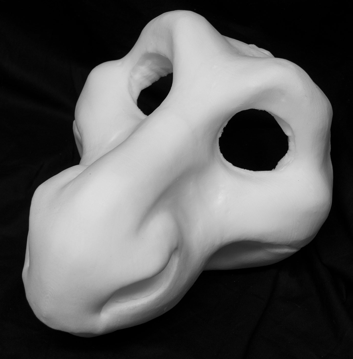 Dragon bundle three toe paws deal: cut and carved head base, Eyes and Feet padding, for costumes mascots and fursuits.