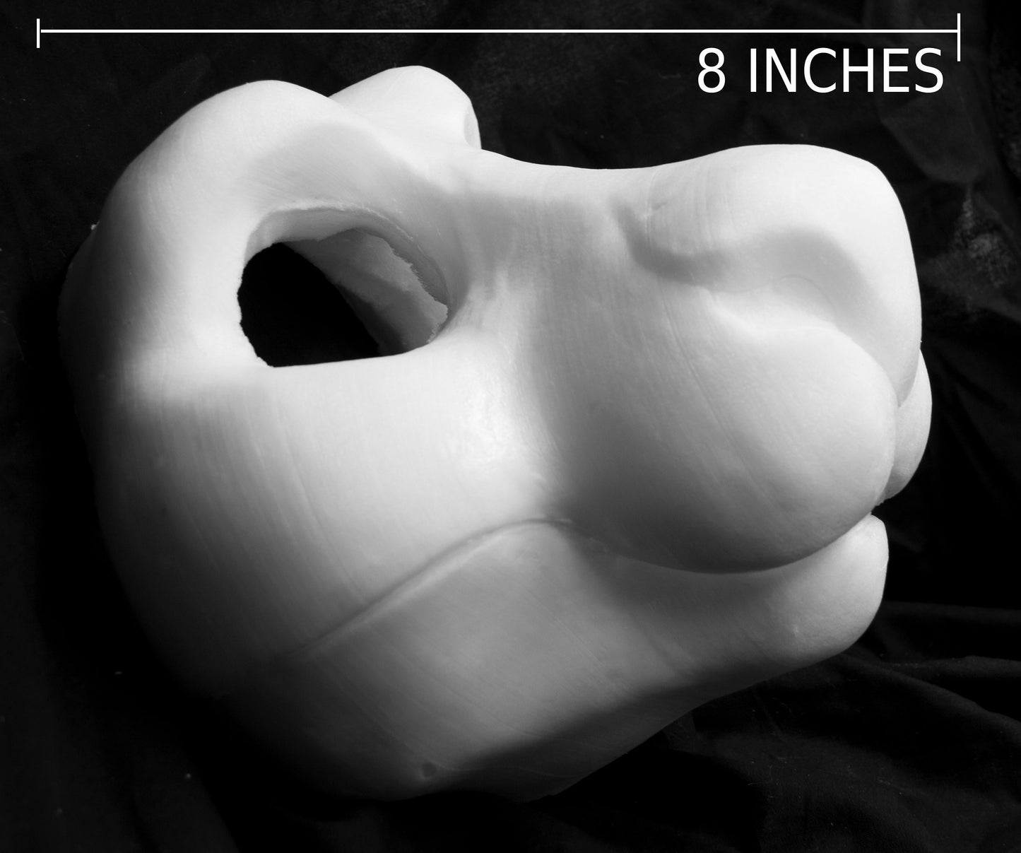 Drekkubus bundle deal: cut and carved head base, Eyes and Feet padding, for costumes mascots and fursuits.