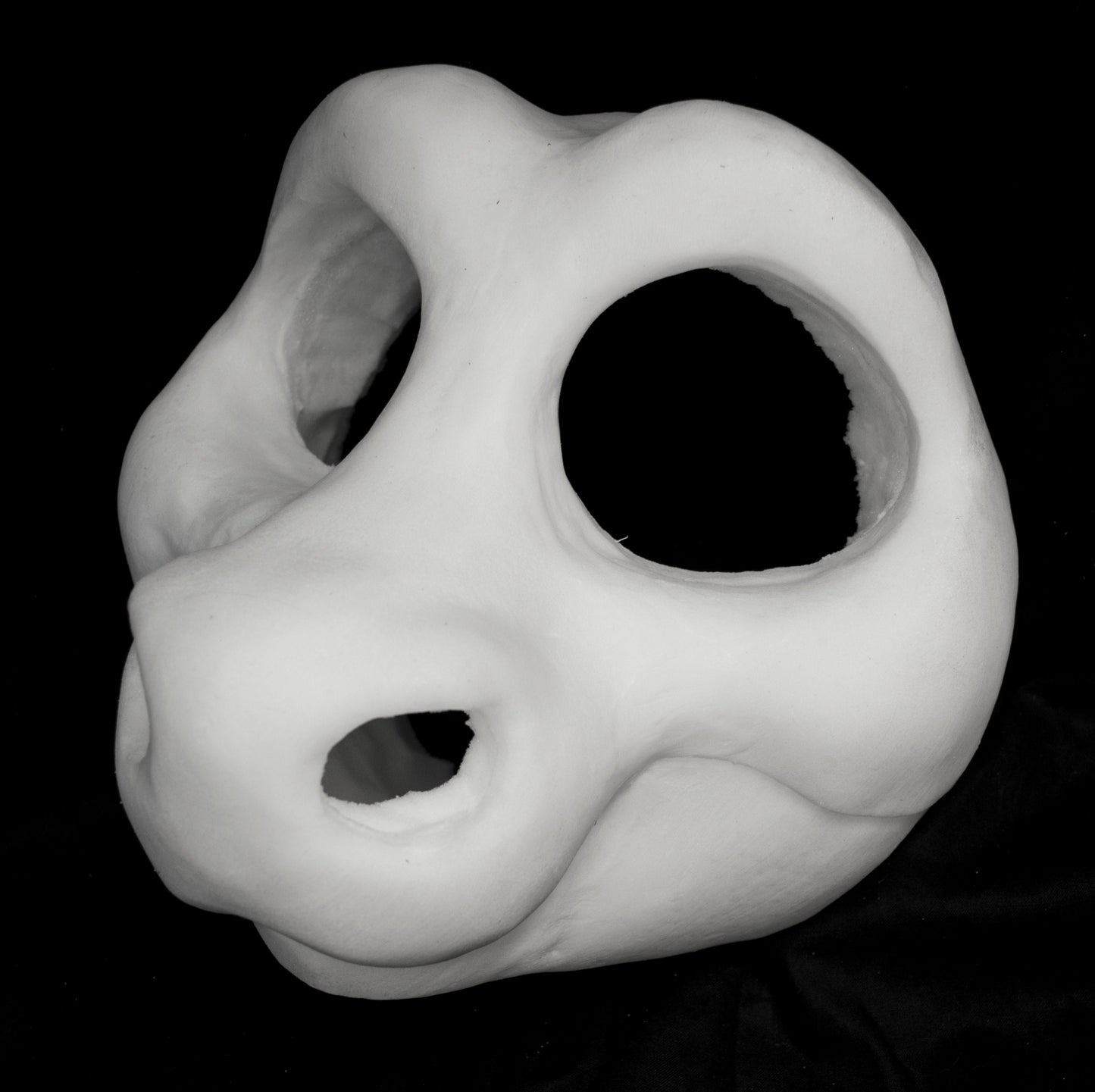 Kemono deer bundle deal: cut and carved head base, Eyes and Feet padding, for costumes mascots and fursuits.