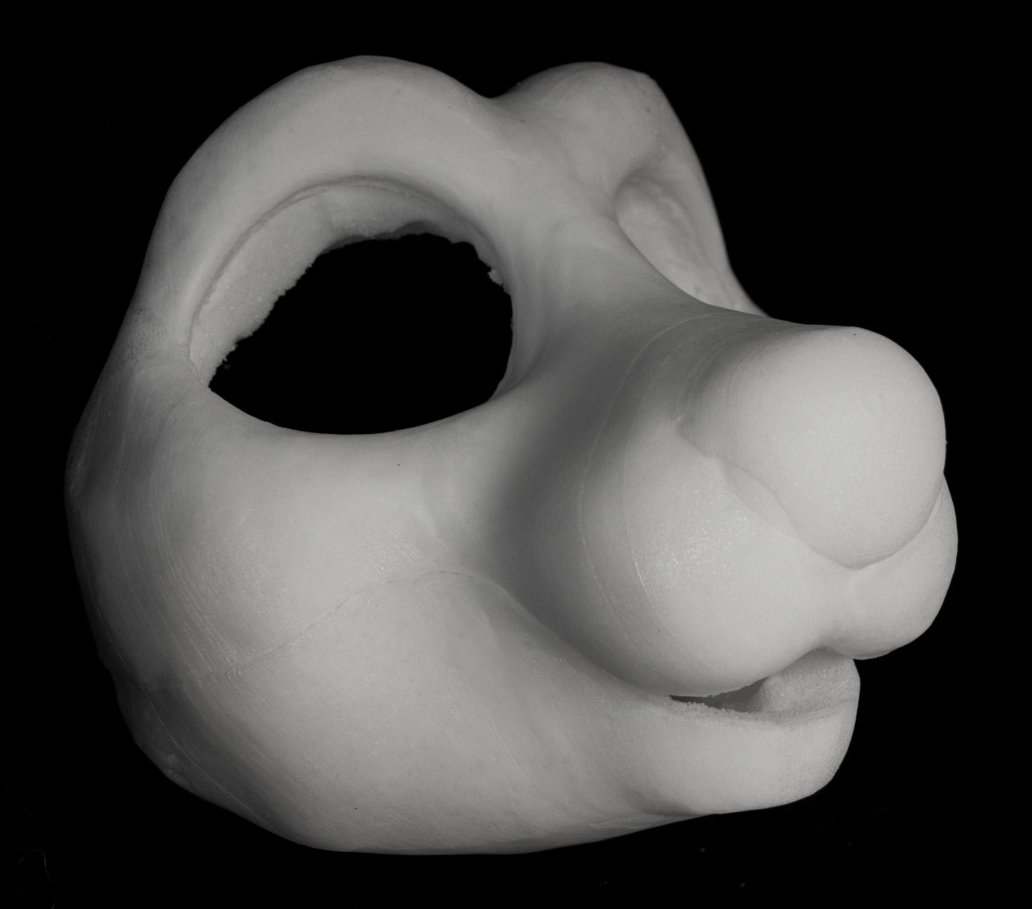 Kemono Critter bundle deal: cut and carved head base, Eyes and Feet padding, for costumes mascots and fursuits.